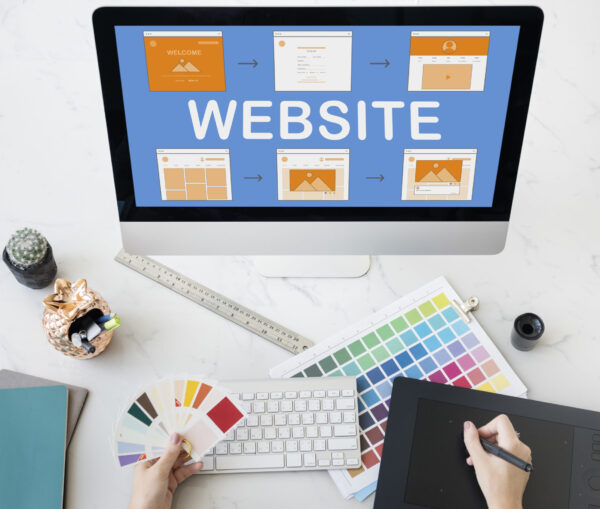 Web Template Website Design Concept vyroba webstranok